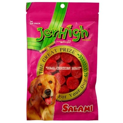 Jerhigh Salami Chicken Dog Treat - 100 gm